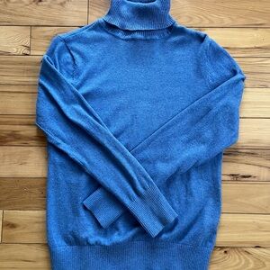 L.L. Bean women cashmere and cotton Turtleneck Sweater